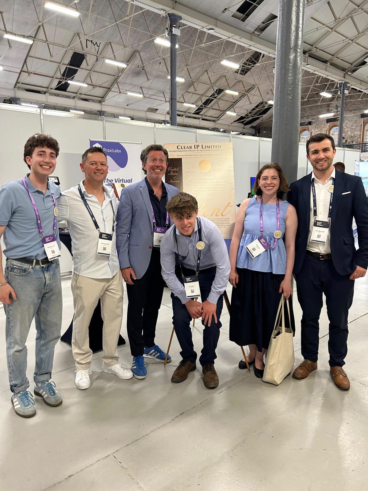 The Clear IP team at the Dublin Tech Summit