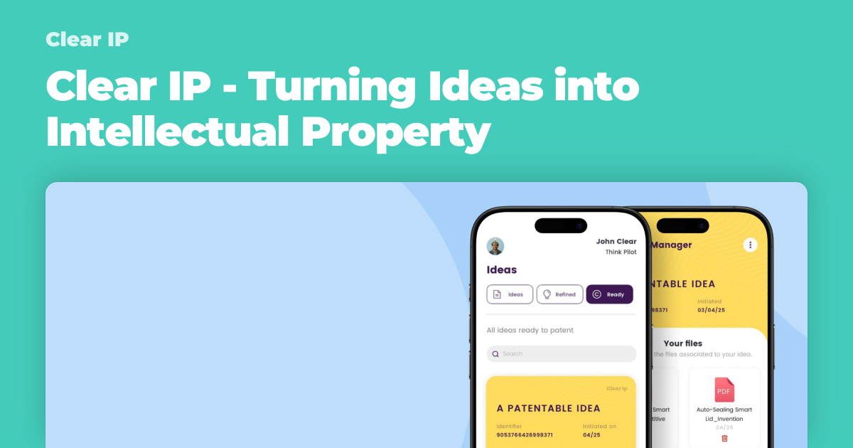 Clear IP — Clear IP is a Dublin based legal tech company working to turn ideas into intellectual…